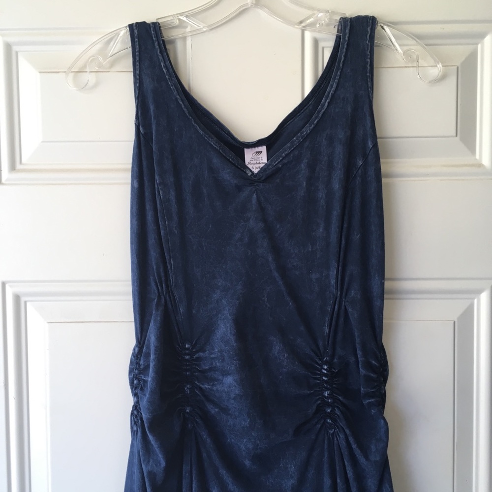 Indigo dyed dress